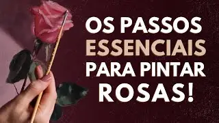How to paint a rose - step by step | How to paint a rose - Jane Bernardelli
