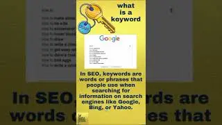 WHAT IS A KEYWORD?😊 