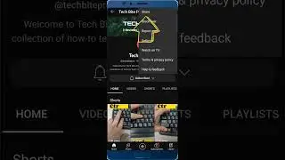 How To Copy Any YouTube Channel Link || #shorts