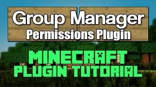 Group Manager Minecraft Plugin Tutorial 1.21.5