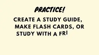 Ridgeland High School - Final Exam Tips