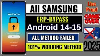 🚀 All Samsung FRP Bypass 2025 | 100% Working on Android 14/15 | July-Aug Security  | No PC Needed 🔓🔥