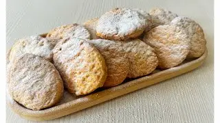 Ең оңай жасалатын сүтті печенье!