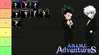 Anime Adventures Update 4 Tier List! Who are the NEW Meta Units?