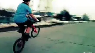 Стант на велосипеде #2