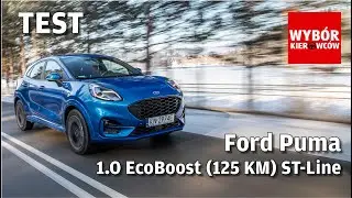 Ford Puma 1.0 EcoBoost (125 KM) ST-Line - TEST