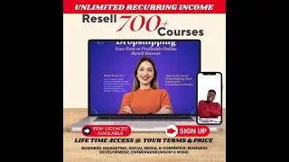 700+ Online Courses FREE Resell Licence
