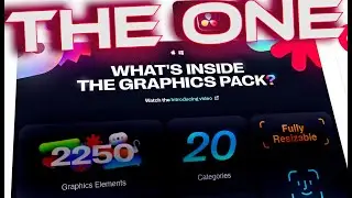 Game-Changing GRAPHIC PACK for DaVinci Resolve 18