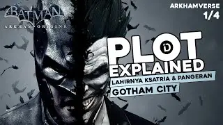 Plot BATMAN ARKHAM ORIGINS [1/4] - Alur Cerita Game Arkhamverse (WB Games Montreal)