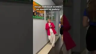 Когда любимый коллега не пришёл на работу