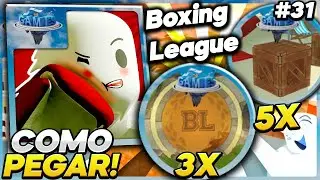 COMO PEGAR TODAS os SILVERS e SHINES do Boxing League do EVENTO THE GAMES do ROBLOX!
