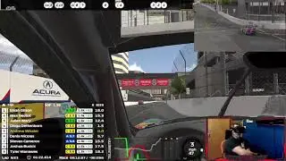 iRacing VR: Porsche Cup @ Long Beach - Spinning & Wrecking to a Top 5.