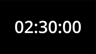 2 Hour 30 Minute Countdown Timer | Simple
