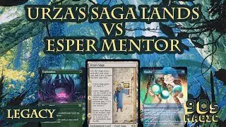 Esper Mentor vs Urza's Saga Lands [MTG Legacy]