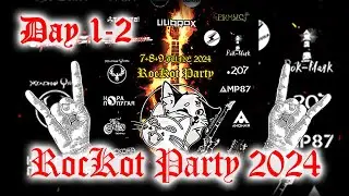 Rockot Party 2024 | Day 1-2 | Фестиваль на берегу моря, главная музыкальная часть