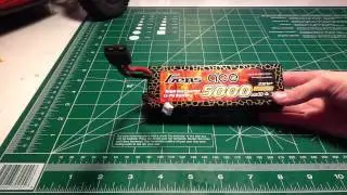 Gens Ace 2s1p 40c 5000 mah hard case direct connect battery