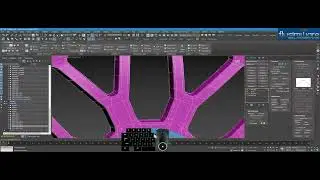 Flysimware 3DS MAX ARRAY AND SYMMETRY MODIFIERS FOR TIRES AND RIMS
