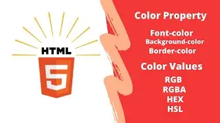 Lesson 04-3 | Color property, HEX, RGB, RGBA, and HSL values in Urdu/Hindi