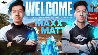 Welcome Maxx & Matt to our MLBB squad!