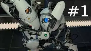 Portal 2 Co-op Walkthrough with Sp00n Part 1: Gameplay
