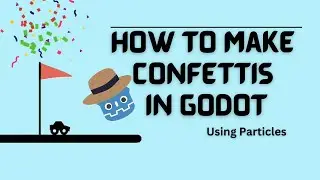 Confetti in Godot Using Particles! #godot #confetti