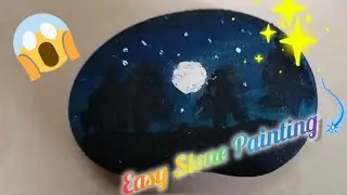 Easy Stone Painting | Vihaan Creations | #painting #trending #viralvideo #art #diy #homedecor