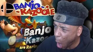 Banjo-Kazooie JOINS SMASH!!?? - LIVE REACTION