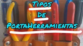 Cuales son los Tipos de PortaHerramientas? #electricidad #electrician #tips