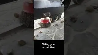 Great Rail Gate cleaner idea !!!