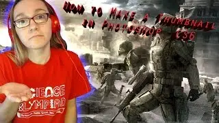 How to Make a Thumbnail on Photoshop CS6!!