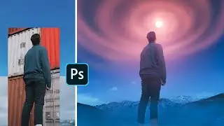 Fantasy Light Manipulation - Photoshop Composite