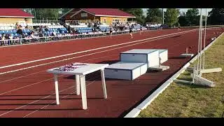 Финальные забеги на 400 м - девушки 2007-2008 г.р. (СК "Приморец", 10.09.2022).