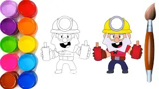 How to Draw Dynamike 🧨 Brawl Stars