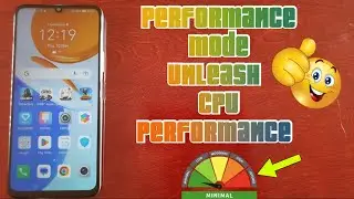 Honor X7 Enable Performance Mode|Unleash CPU's Maximum Performance,Good For intensive Gaming & Apps