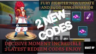 2 Gift Codes Universe Savior Legendary Fighter - SSG TRUNKS Best Arena Match - Fury Fighter Codes