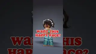 HOW TO GET FREE HAPPY FACE IN ROBLOX!! 