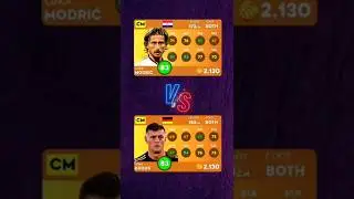 Luka Modric Vs Toni Kroos In DLS24 #dls24 #football#shortsfeed #trending #videogames
