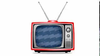 Static on TV Cartoon Anime Studio