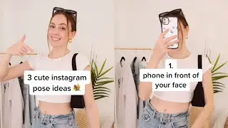 3 Cute Instagram Pose Ideas!