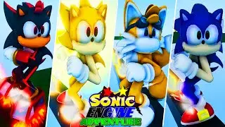 FINALMENTE LIBERADO O NOVO SHADOW E SUPER SONIC NO SONIC ENGINE ADVENTURE {ATUALIZAÇÃO}