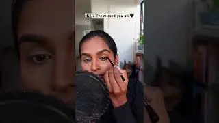 NATURAL MAKEUP FOR DUSKY BROWN SKIN 🌹 #short #shorts #shortvideo #dusky  #browngirlmakeup #browngirl