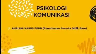Analisa Kasus PPDB (Penerimaan Peserta Didik Baru) Menggunakan Teori Stimulus-Respon
