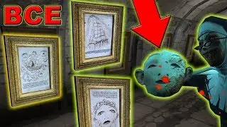 ALL PICTURES OF CHILDREN - EVIL NUN  +  SECRET MASKS FULL GAMEPLAY