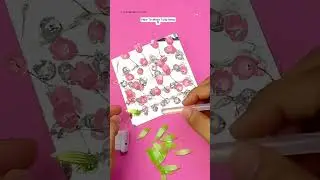 How To Make Tulip Lamp Box 🌷| Tulip Mirror Night Lamp #shorts #viralshorts