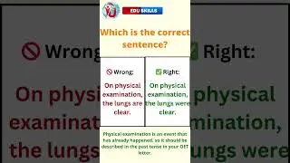 Edu Skills OET | Correct Usage of Tense in OET Writing| Boost Your Score:OET Made Easy
