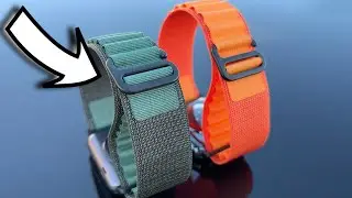 Apple Watch Alpine Loop Midnight BLACK Hardware & Adapters!