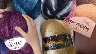 Пряжа Alize Rainbow Fancy Alpaca