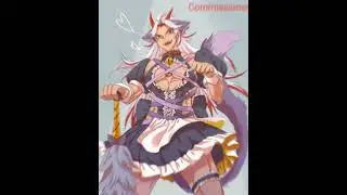 Genshin Impact Inazuma Characters In Maid Style 