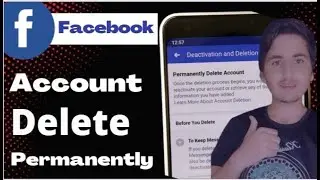 How to delete Facebook account permanently/Facebook account kaesy delete kary