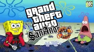 Спанч Боб в Сан Андреас! [Обзор Мода GTA Bikini Bottom]